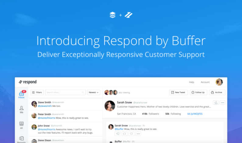 Buffer Adds Twitter-Based Customer Service Tools