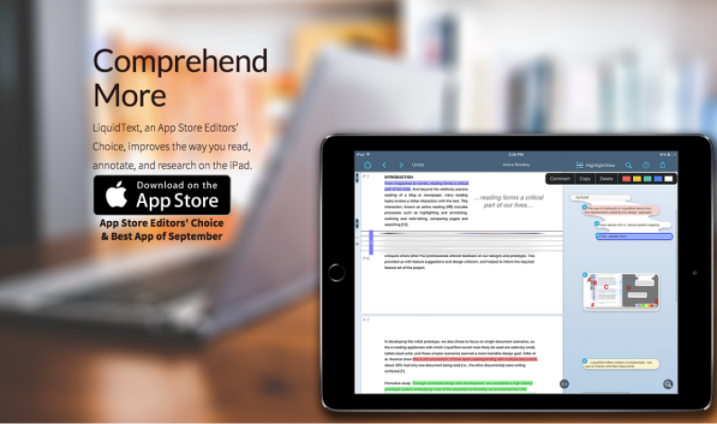 Annotation And Document Management App LiquidText Releases New Features For IPad