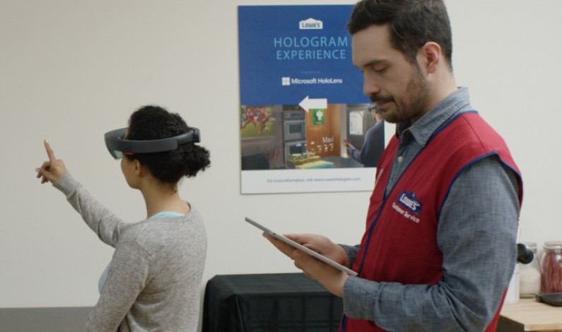 Microsoft and Lowe’s are bringing HoloLens to home improvement stores Microsoft and Lowe’s are bringing HoloLens to home improvement stores
