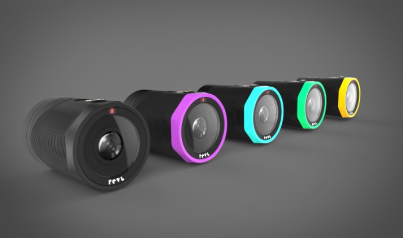 The REVL Arc is a 4K smart action camera with a built-in gimbal