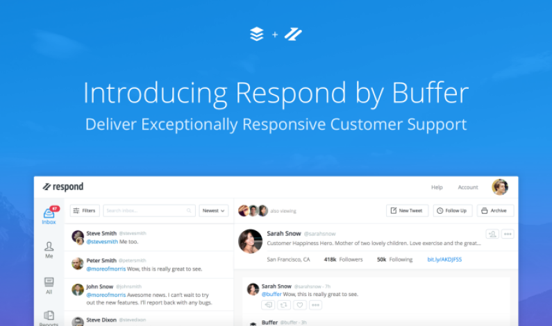 Buffer Adds Twitter-Based Customer Service Tools Buffer Adds Twitter-Based Customer Service Tools