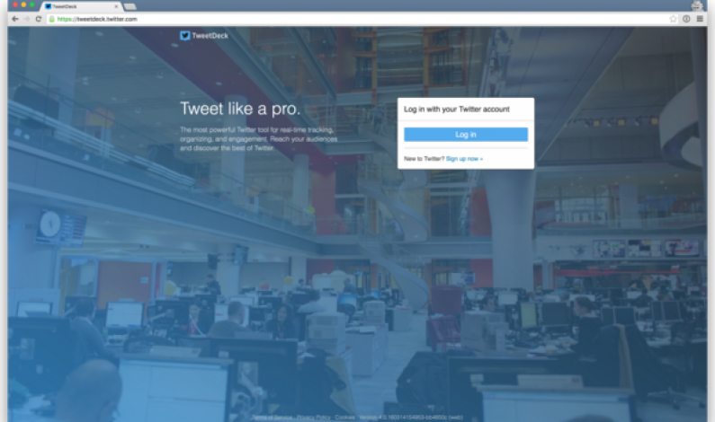 Twitter kills TweetDeck for Windows, automates log-ins for TweetDeck users