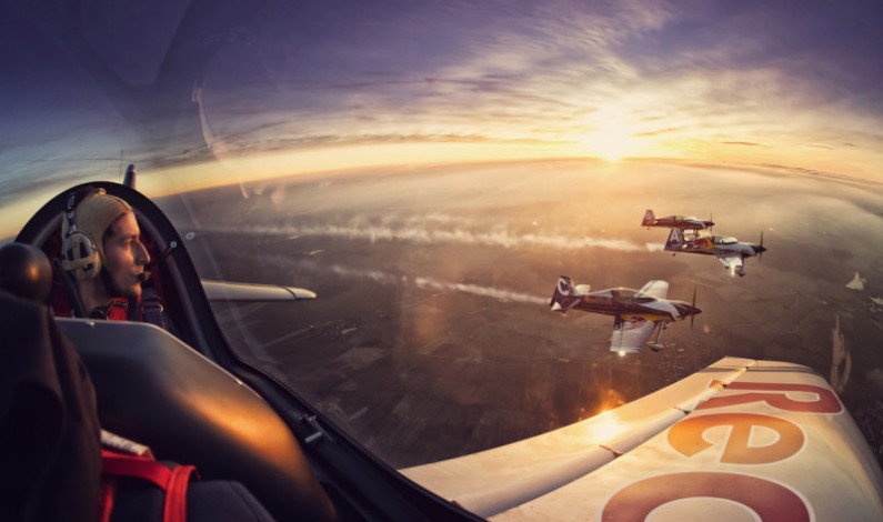 This Photographer Placed Strobes Inside Aerobatic Planes