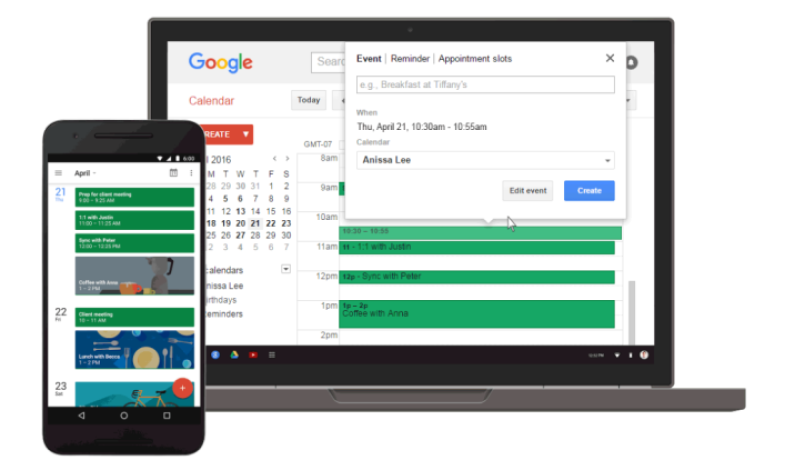 Google Calendar’s Reminders feature is now on the web